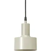 PR Home Hänglampa Solo Small Ø13cm beige matt, Creme / bärnsten, Vardagsrum / matsal, Metall, Pendellampor med stickkontakt