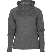 Pinewood Everyday Travel Hoodie Dam (Färg: Gråmelerad, Storlek: 2XL)