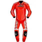 Spidi Track Wind Replica Evo Ett stycke motorcykel läder kostym