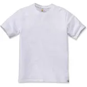 Carhartt Men's Relaxed Fit Heavyweight Short Sleeve T-Shirt White