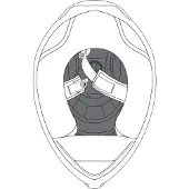 AGV K-1 S Hjälmkronskydd