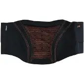 Rukka D3O Svanskotskydd Svart/Orange L Unisex sort