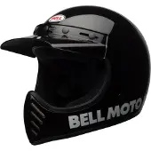 Bell Moto-3 Classic Black Svart S Unisex sort