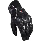 LS2 Spark II Leather perforerade motorcykelhandskar