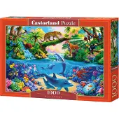 Castorland Pussel 1000 bitar Djurliv, delfiner