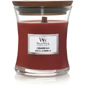 Woodwick Cinnamon Chai doftljus med träveke med träveke 85 g