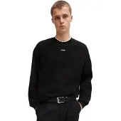 HUGO T-shirt 'Dapaso' svart / vit