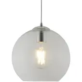 Searchlight Glas pendellampa Balls, dimbar, Genomskinlig / transpare, Vardagsrum / matsal, Glas, Modern, Pendellampa