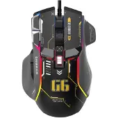 INF Ergonomisk Gamingmus med RGB, 6 DPI-inställningar och 7000 Hz Black
