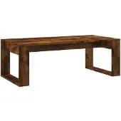 vidaXL Soffbord, Rökfärgad Ek, 102X50X35 Cm
