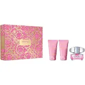 Versace Bright Crystal presentset för kvinnor: eau de toilette 50 ml + bodylotion 50 ml + duschgel