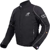 Rukka Trave-R Textiljacka Svart/Silver 46 Unisex sort