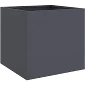 vidaXL Odlingslåda antracit 42x40x39 cm stål