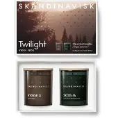 Skandinavisk Twilight Scented Candle Gift Set 2 x 65 g