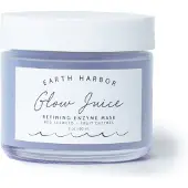 Earth Harbor | Gldjuice -raffinerande enzymmask | 100% Natural & Nontoxic | Rda tng + fruktenzymer | Lyser och klargr | 2 oz