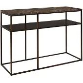 Artwood Scala Marble konsolbord dark brown / bronze