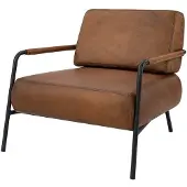 Artwood Sinclair fåtölj brun