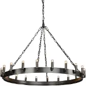 Artwood Crown taklampa antik järn