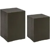 Artwood Trent sidobord mörkgrå 2-set