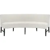 Artwood Giselle kökssoffa rund nobu cream