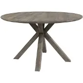 Artwood Tree matbord rund pebbles grey