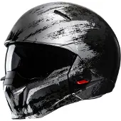 HJC i20 Furia MC5 Jethjälm Silver/Svart S Unisex sølv