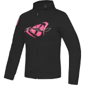Ixon Touchdown svart/rosa Damer Motorcykel Textil Jacka