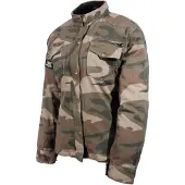 Bores Military Jack Camo Motorcykel skjorta