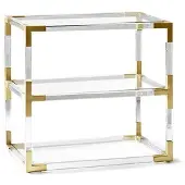 Jonathan Adler Jacques sidobord mässing