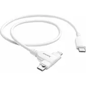 Hama Charging Cable USB-C to USB-C or Lightning 1.5m White