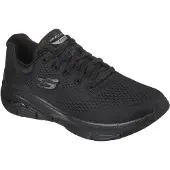 SKECHERS för kvinnor. 149057 Träningsskor Arch Fit - Big Appeal svart (41), Tyg, Karta, Nyckelband, Deportivo