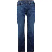 Levi's för män. 08513-0934 Jeans 513 Slim Straight blå (36/34), Casual, Bomull, Denim