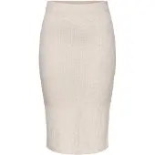 ONLY Kjol 'ONLEMMA' beige