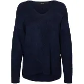 Vero Moda Tröja 'Lefile' marinblå