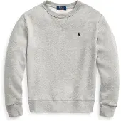 Ralph Lauren Sweatshirt - Gråmelerad m. Logo - - 8 år (128) - Sweatshirt