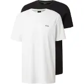 BOSS T-shirt svart / vit