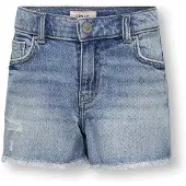 Kids Only Shorts - KogRobyn - Light Blue Denim - - 6 år (116) - Shorts