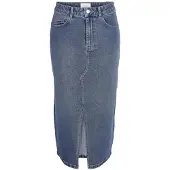 Noisy May Kjol 'NMKath' blå denim