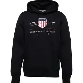 Gant Sweatshirt blå / röd / svart / vit