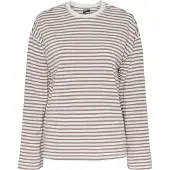 Pieces T-shirt 'PCSadie' beige / vit