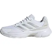 Adidas Sportsko 'CourtJam Control 3' ljusgrå / silver / vit