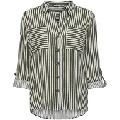 ONLY Blus 'ONLYasmin' gran / vit