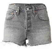 Levi's Jeans '501 Original Short' grå denim