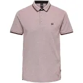 Only & Sons T-shirt 'Fletcher' karamell / brokad / svart