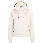 Superdry för kvinnor. W2012180A Essential Logo beige sweatshirt (L), Casual, Bomull