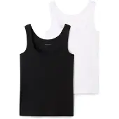 Tom Tailor Topp svart / vit