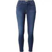 Levi's Jeans '710 Super Skinny' blå denim