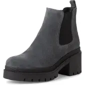 Tamaris Chelsea boots mörkgrå