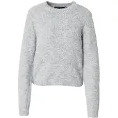 Vero Moda Tröja 'VMNovah' grå
