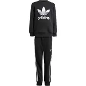 Adidas Originals Sweatset - Trefoil - Svart m. Vit - - 4 år (104) - Sweatset